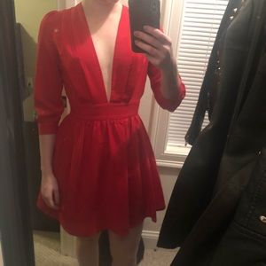 Tobi Red Dress